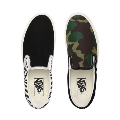 Vans Mismatch Classic Slip-On - Erkek Slip-On Ayakkabı (Camo)